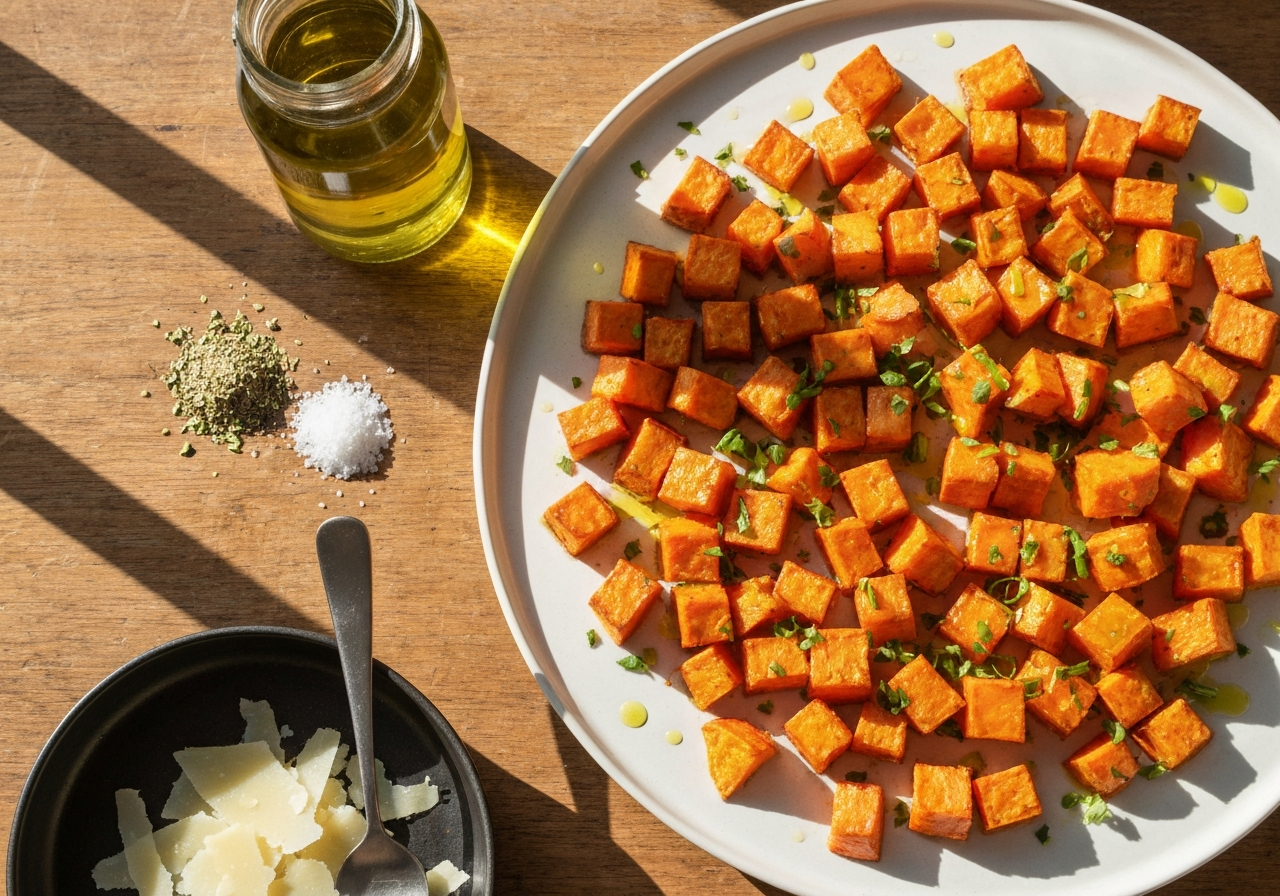 Batatas Asadas con Romero y Aceite de Oliva