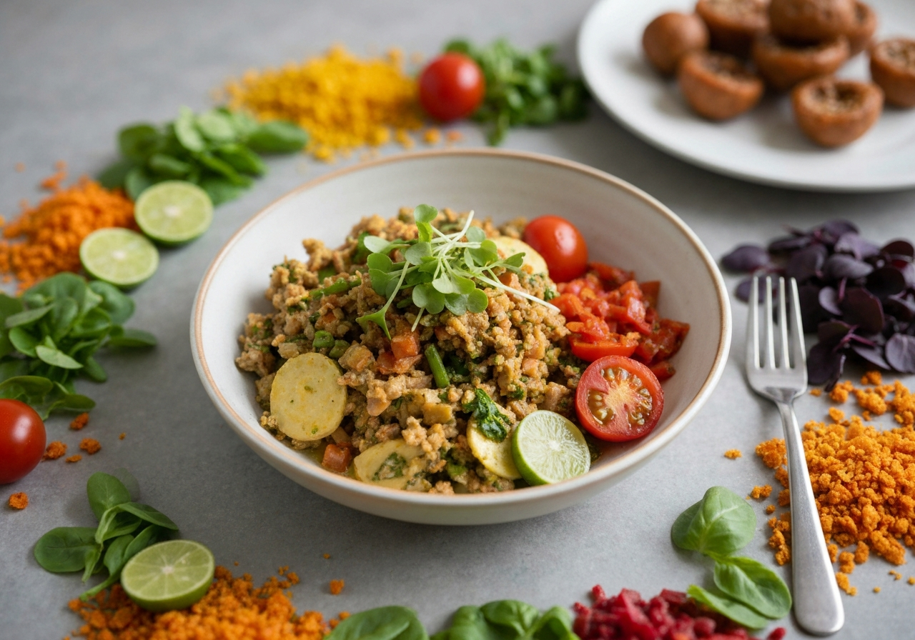 Espinacas a la Catalana con Garbanzos y Almendras