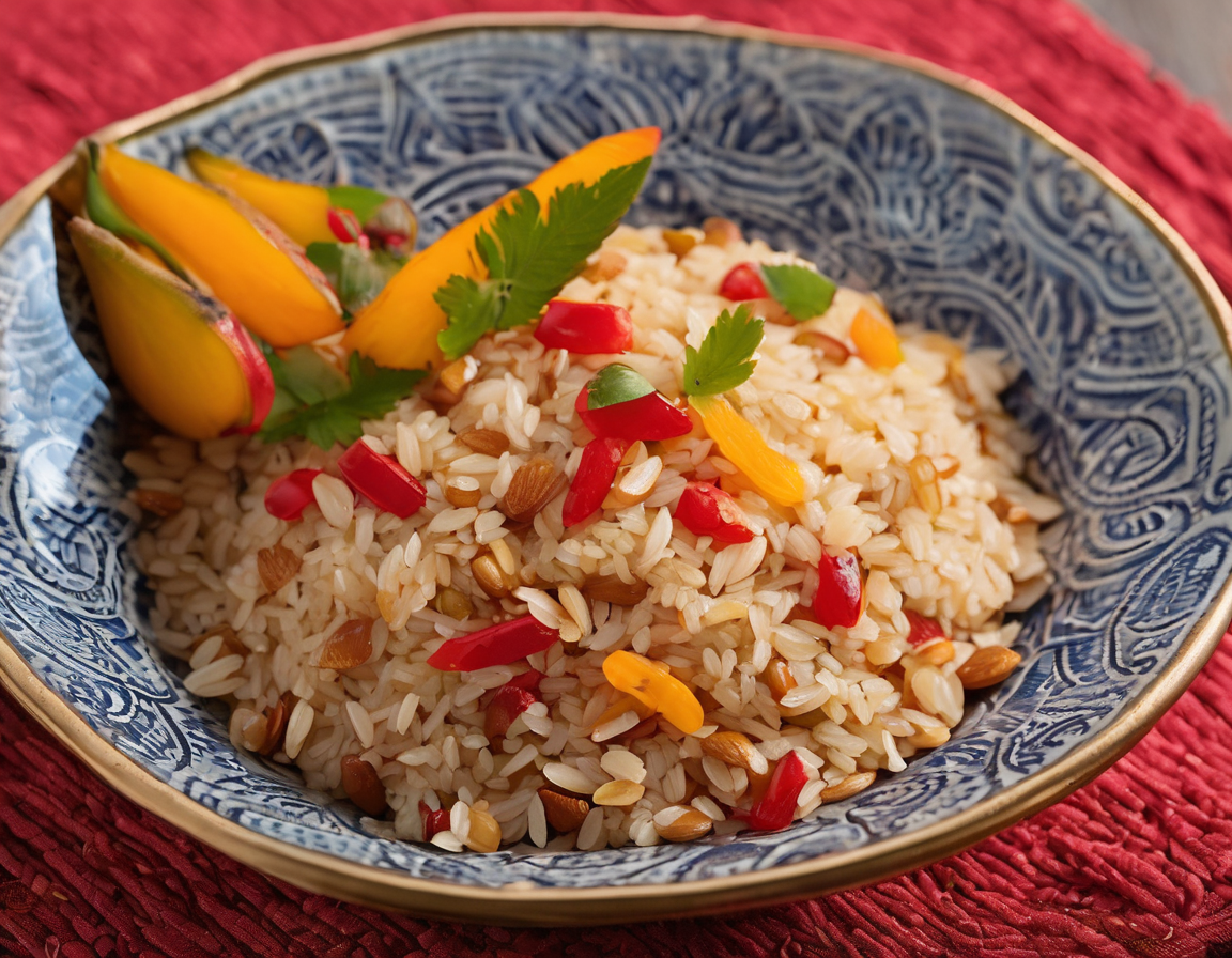 Arroz con Almendras al Estilo DASH