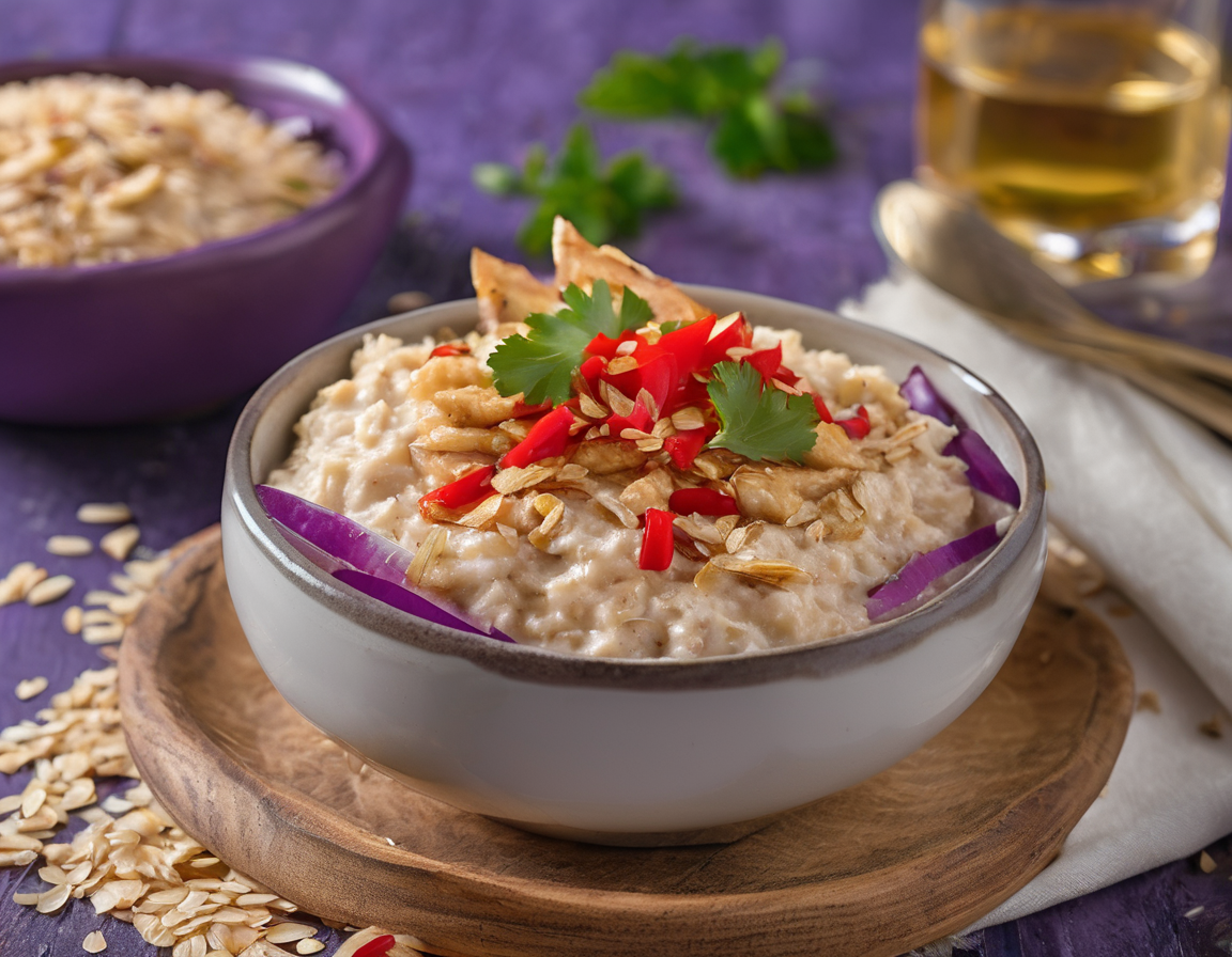 Avena con Pescado al Estilo Latino