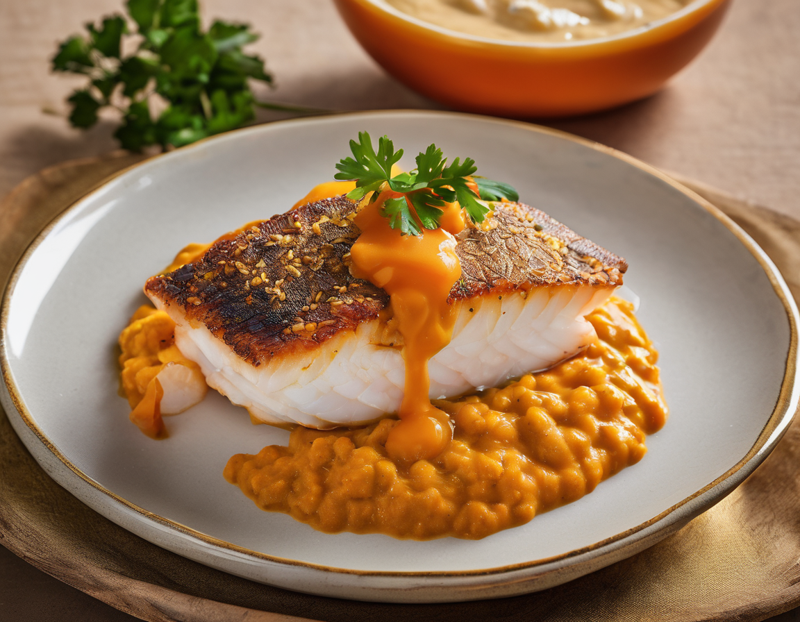 Pescado con Lentejas al Estilo Latino