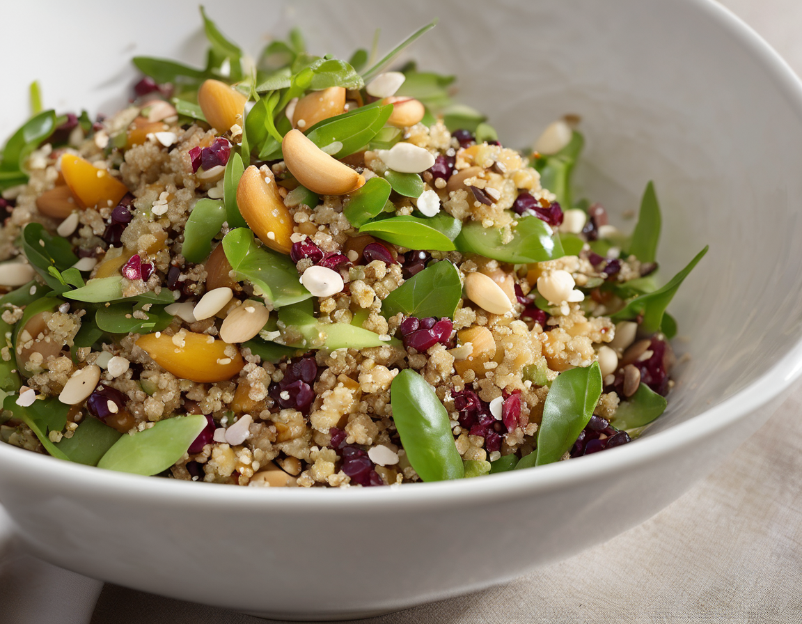 Ensalada Mediterránea de Almendras para la Hipertensión