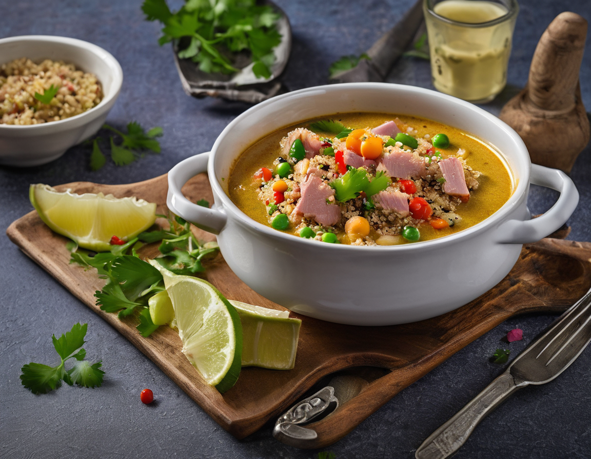Moqueca de Atún con Quinoa y Verduras