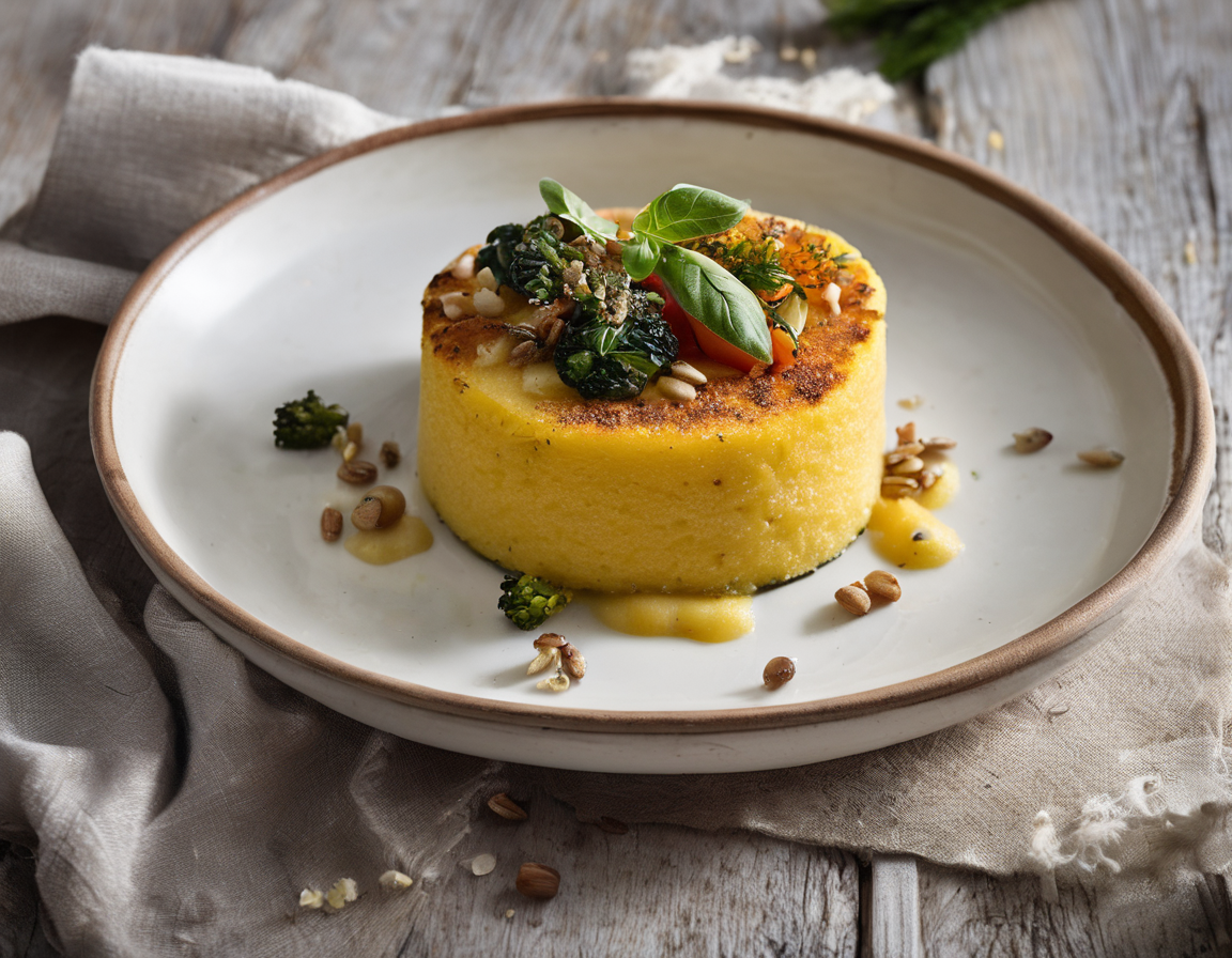 Crema de Avena con Calabacín y Hierbas Mediterráneas