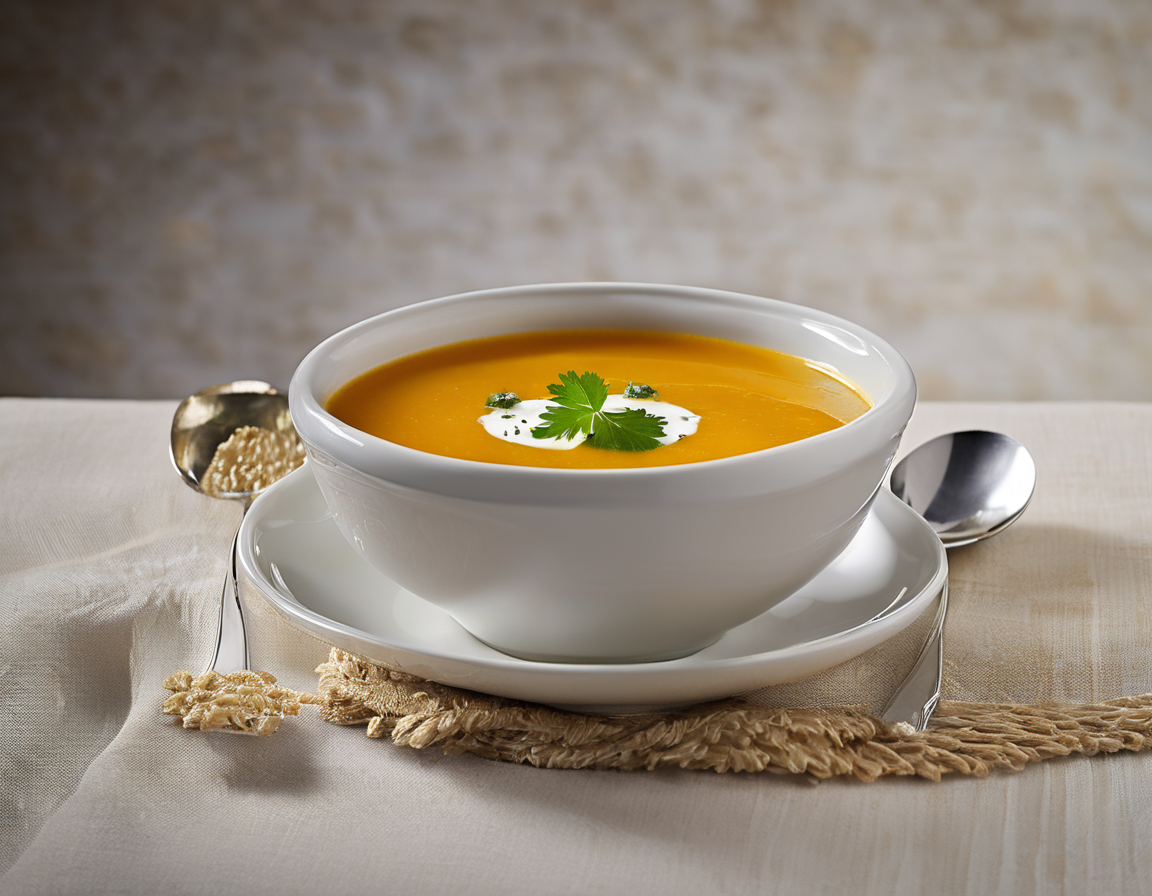 Sopa de Calabaza Canadiense Rica en Fibra