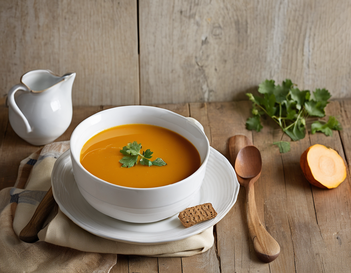 Sopa de Calabaza Canadiense Baja en Fructosa