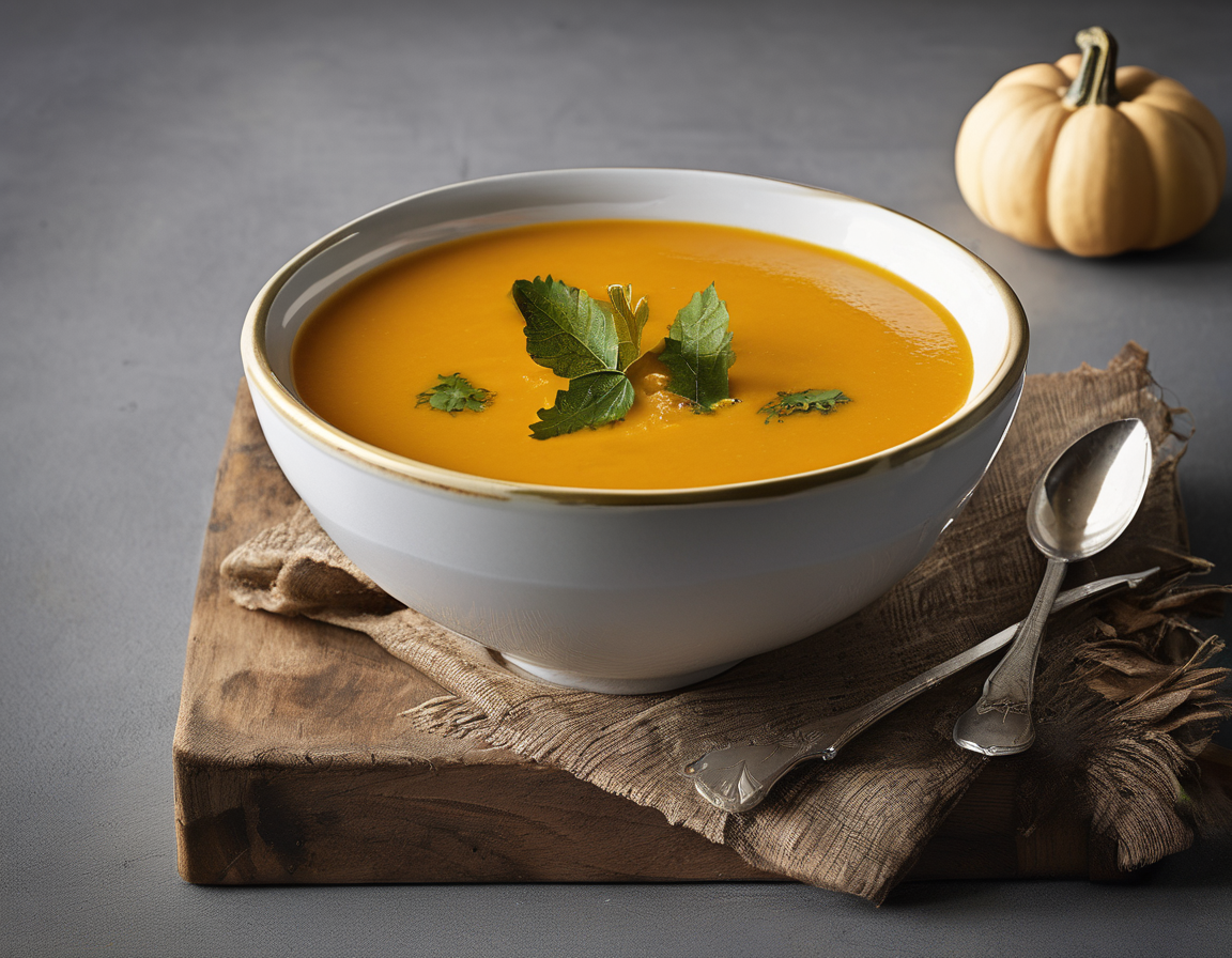Sopa de Calabaza Canadiense Baja en FODMAP