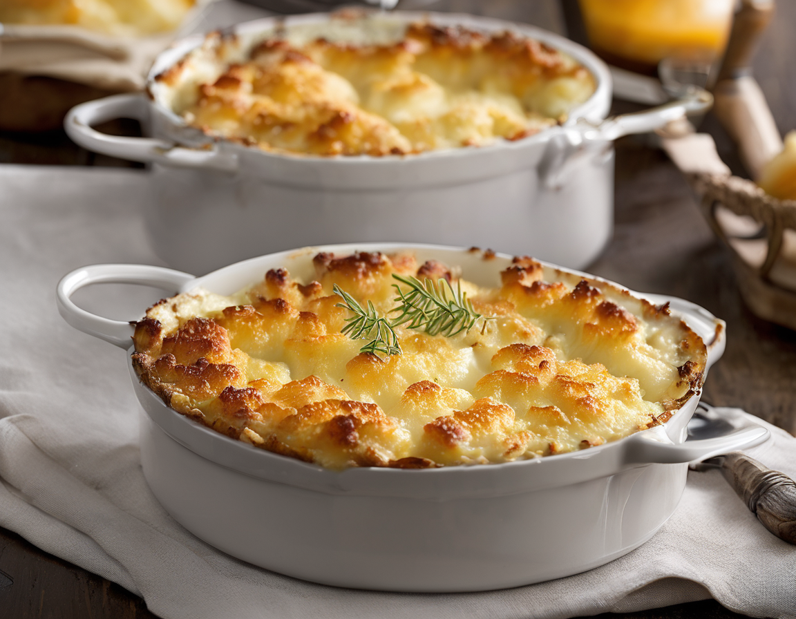 Gratin de Coliflor Canadien para Diabéticos