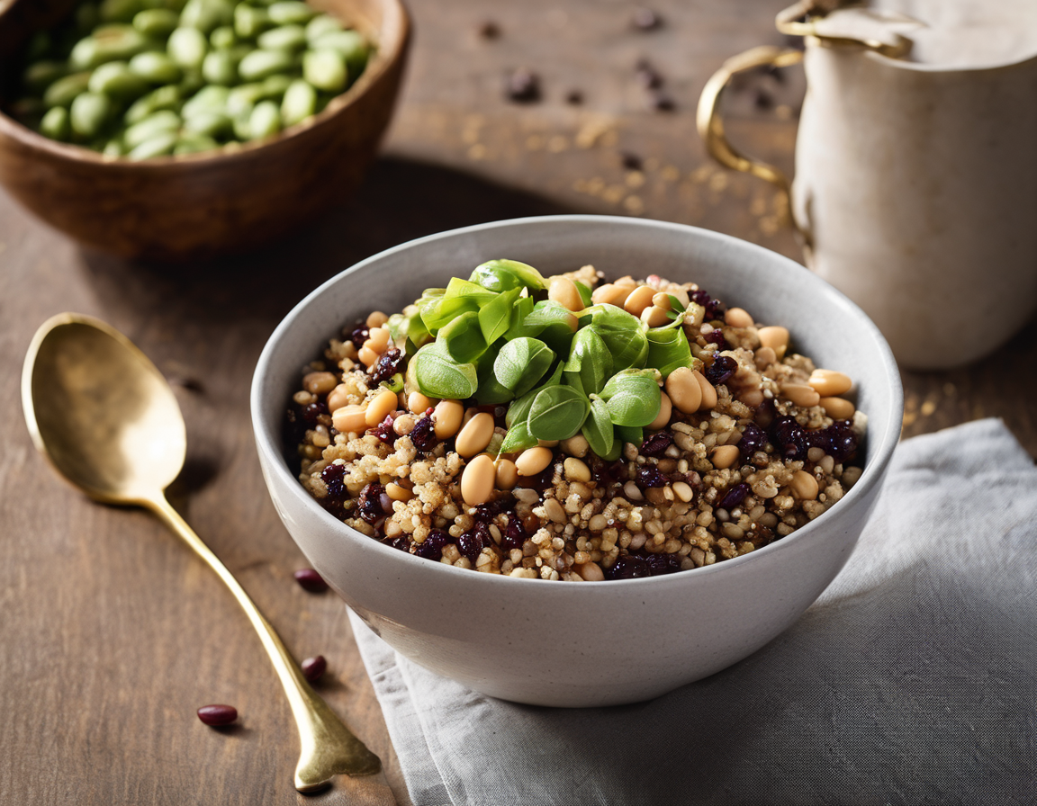 Bol de Haba y Quinoa Bajo en FODMAP