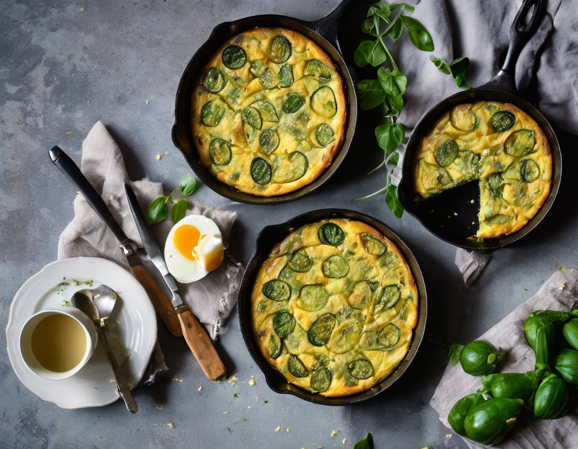 Frittata de Calabacín y Boniato Low-FODMAP
