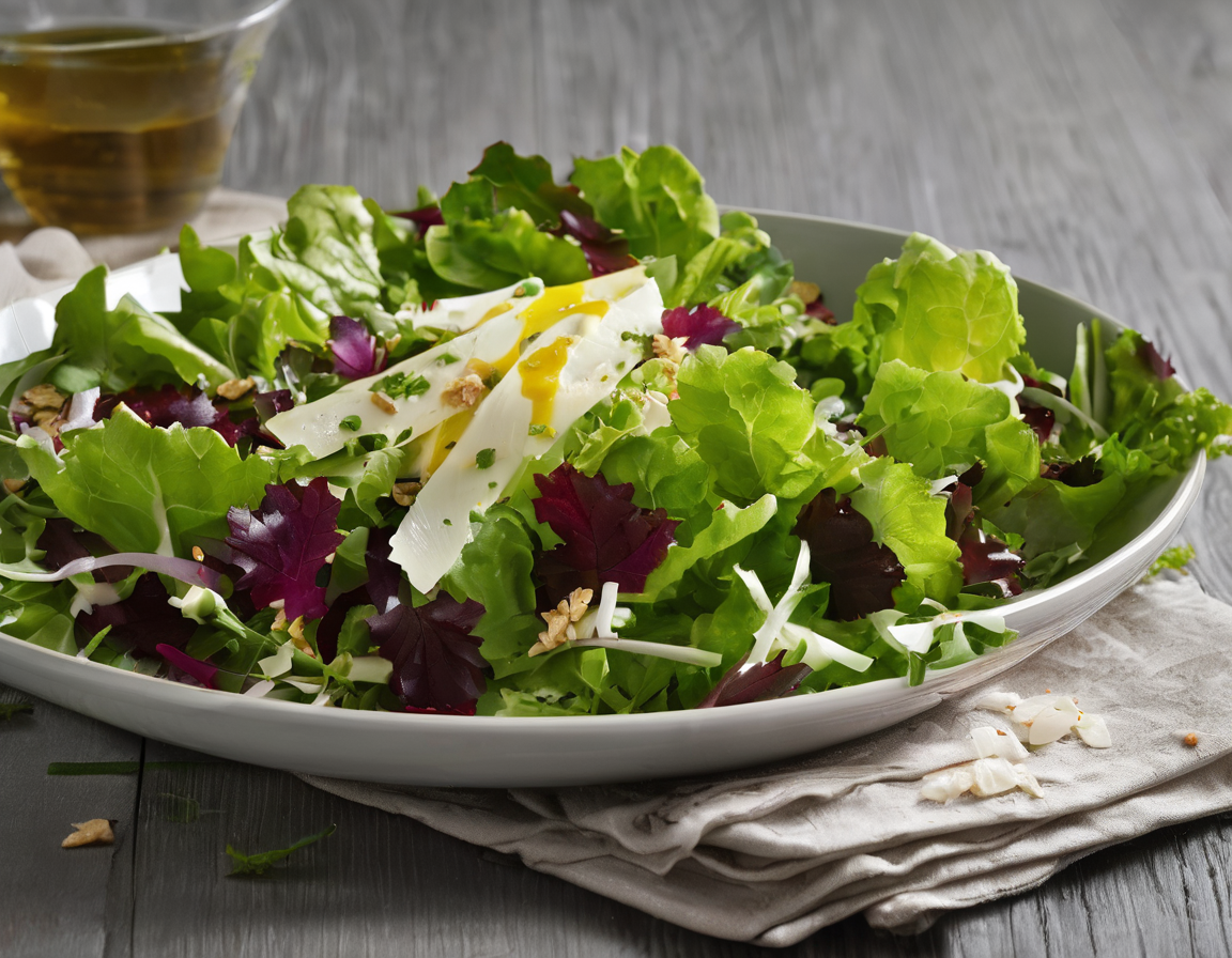Ensalada de Lechuga Canadiense Saludable para SIBO