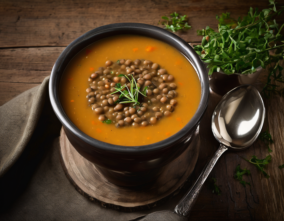 Sopa de Lentejas a la Francesa
