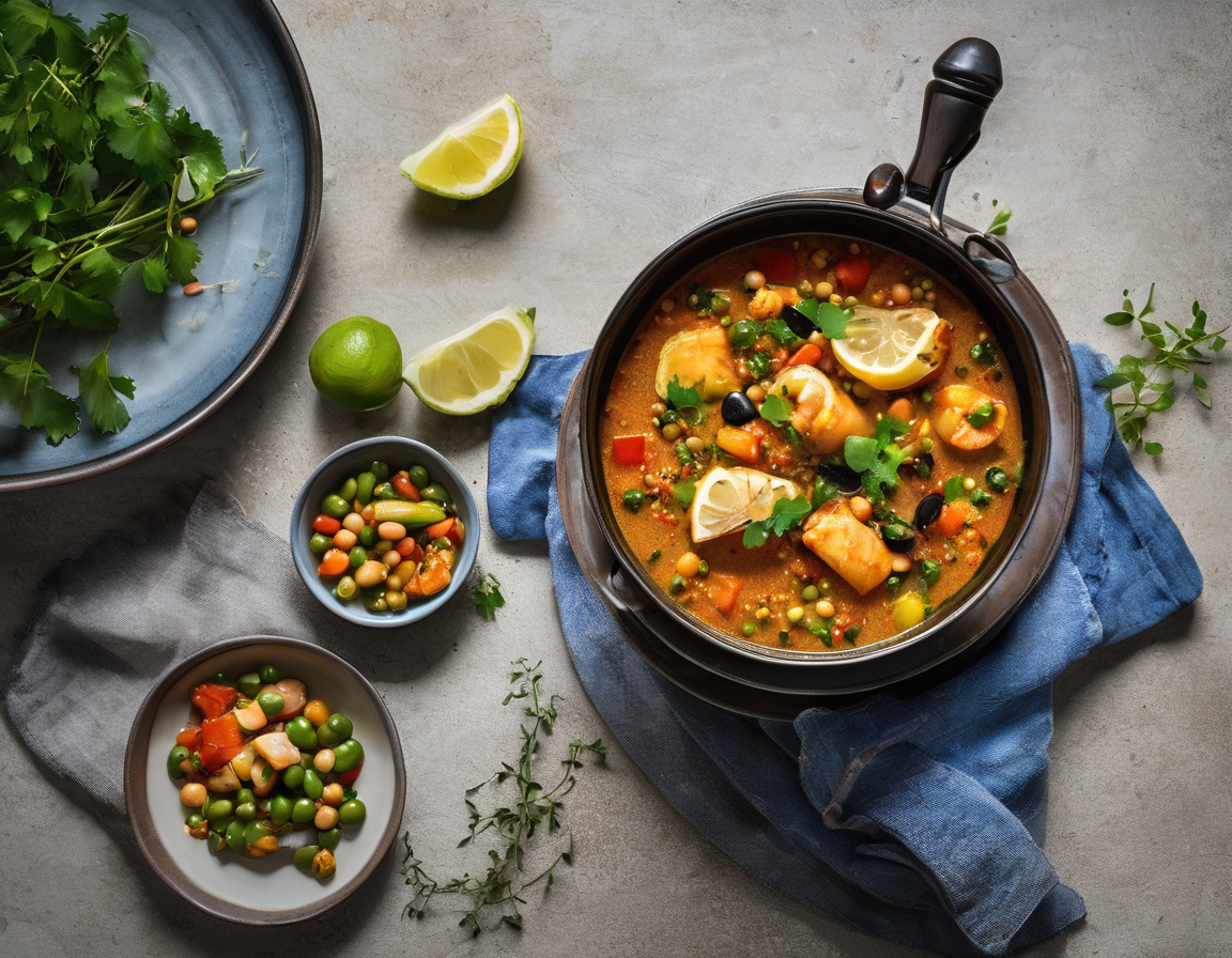 Moqueca de Pescado con Verduras y Quinoa