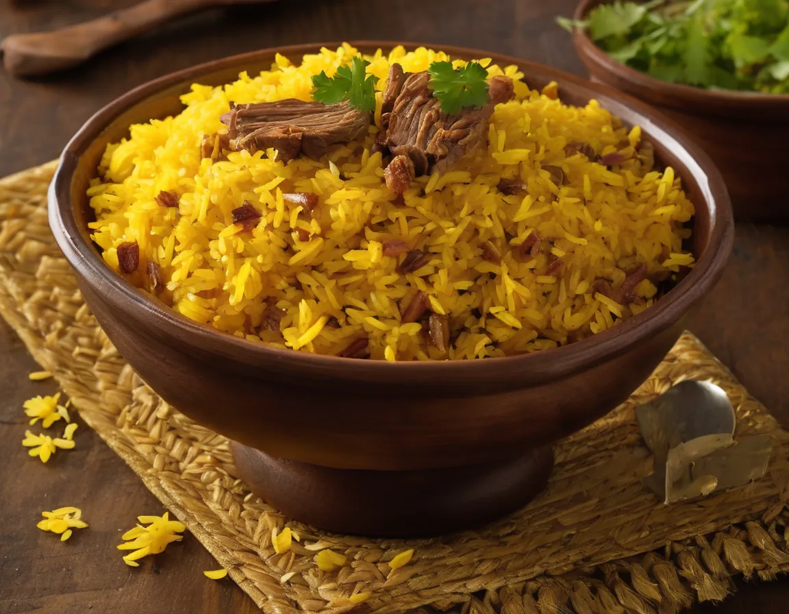 Arroz con Cordero al Estilo Latino para EII