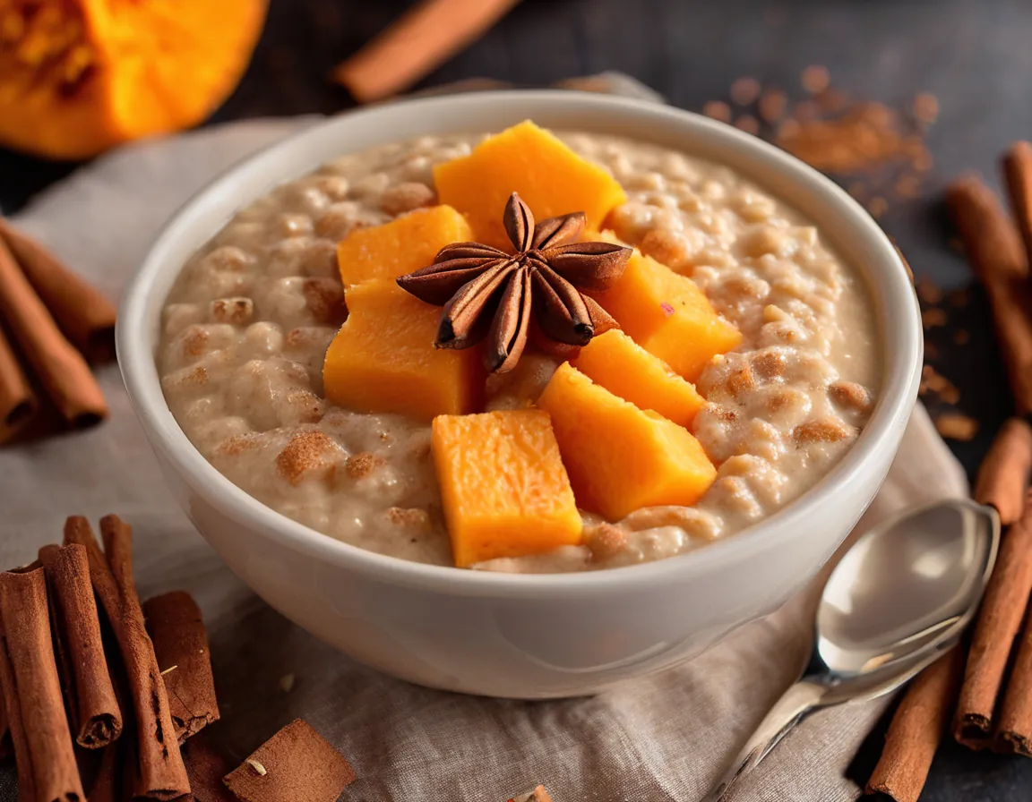 Avena con Batata y Canela al Estilo Latino