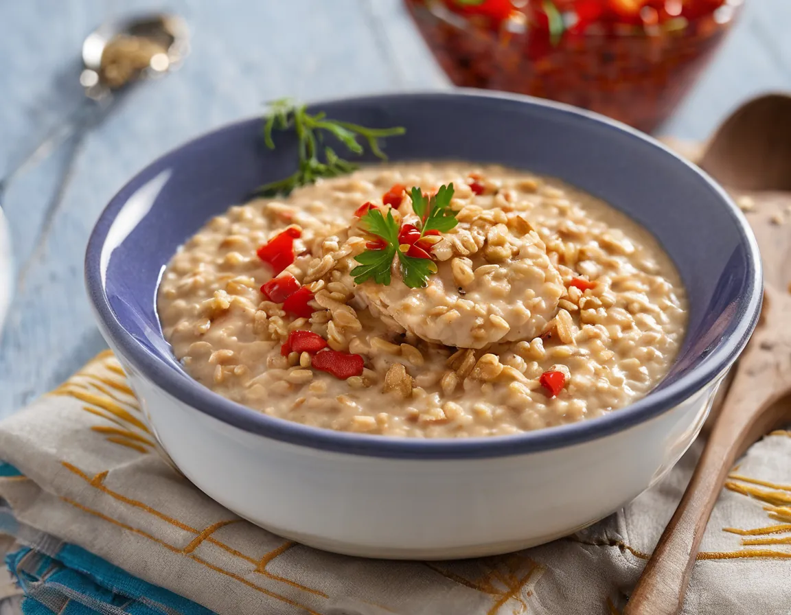 Avena con Pescado al Estilo Latino para Diabetes Tipo 1