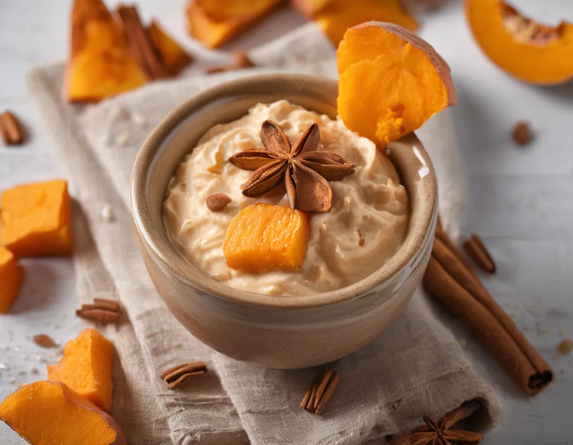 Avena Cremosa con Batata y Canela Adaptado para Hipercolesterolémia