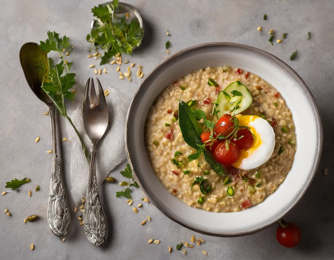 Avena Mediterránea con Calabacín y Tomate Cherry