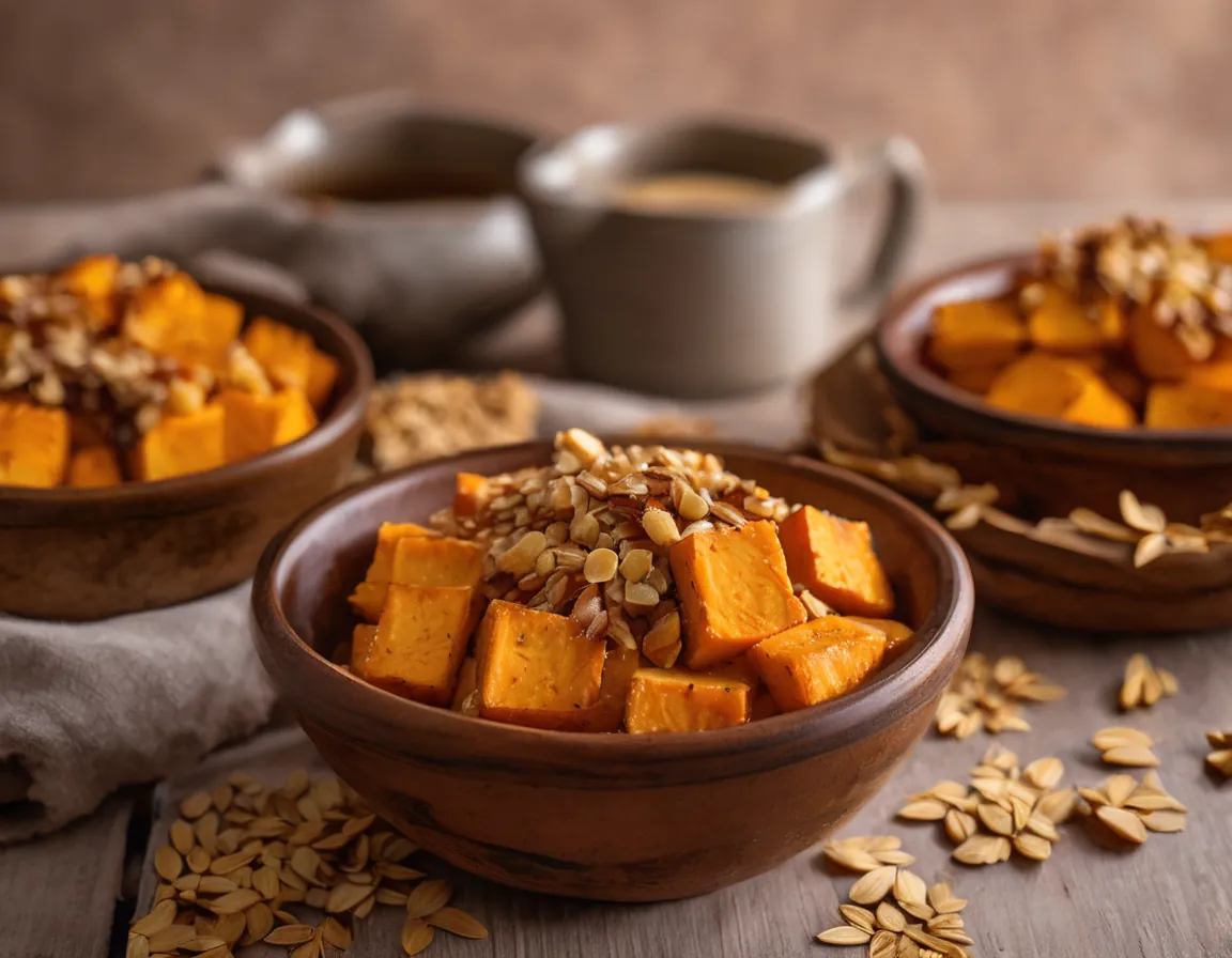 Avena y Batata al Horno con Especias Latinas