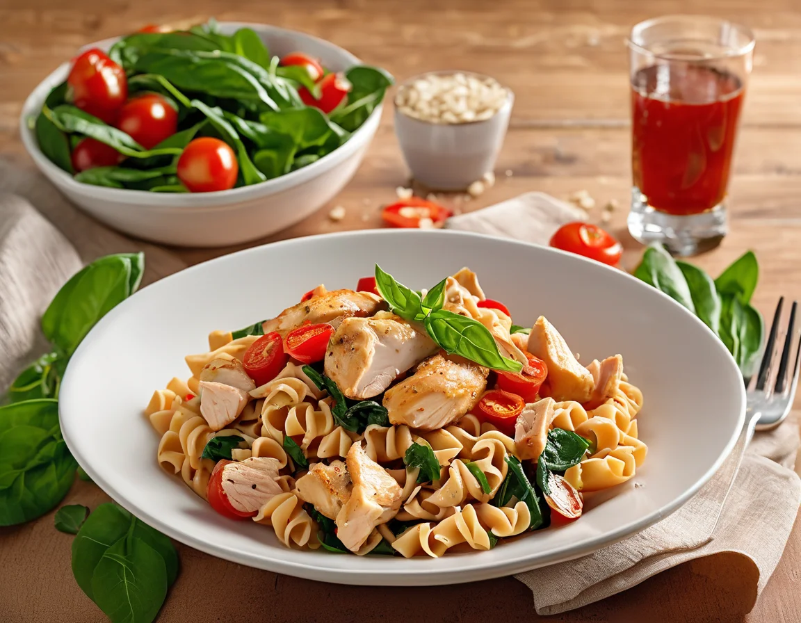 Pollo con Pasta Integral Latina para Llevar