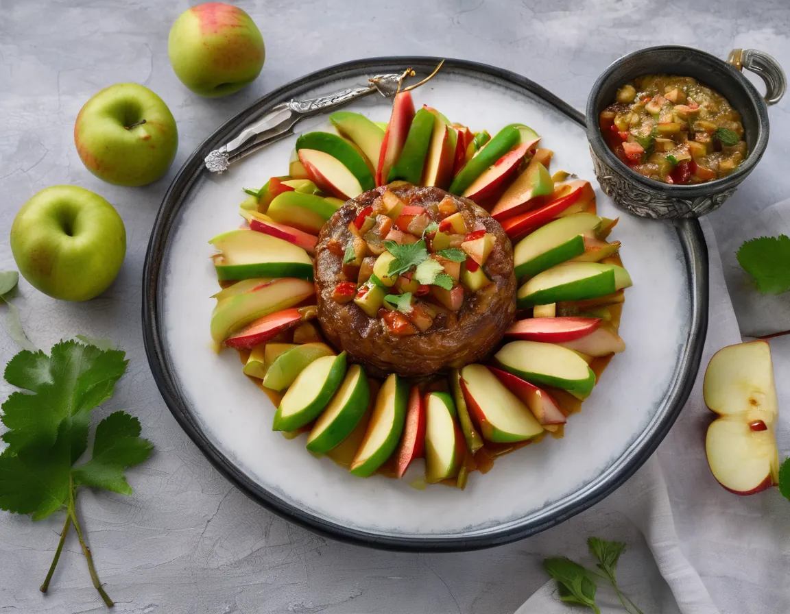 Cordero con Manzana Asada al Estilo Latino Low-FODMAP