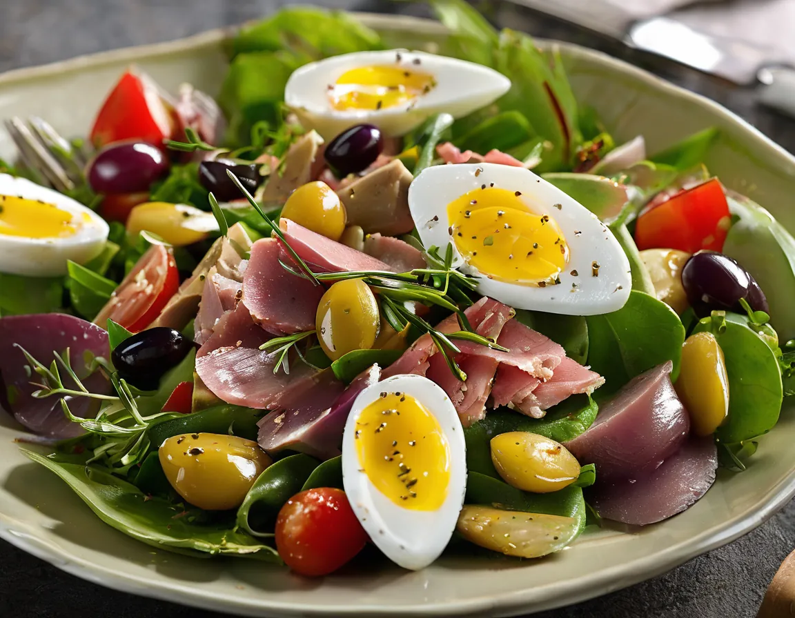 Ensalada de Atún a la Nizarda Ligera