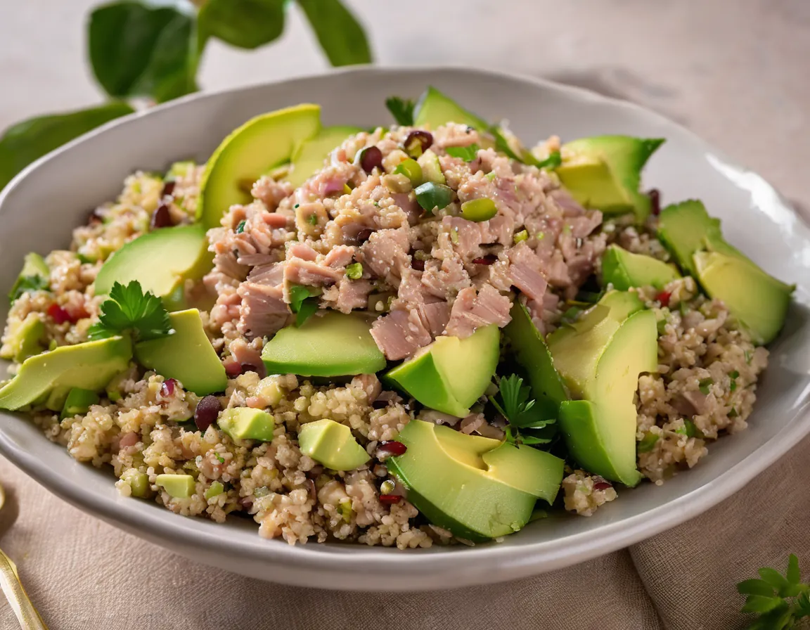 Ensalada de Atún Mediterránea para Intolerancia a la Fructosa