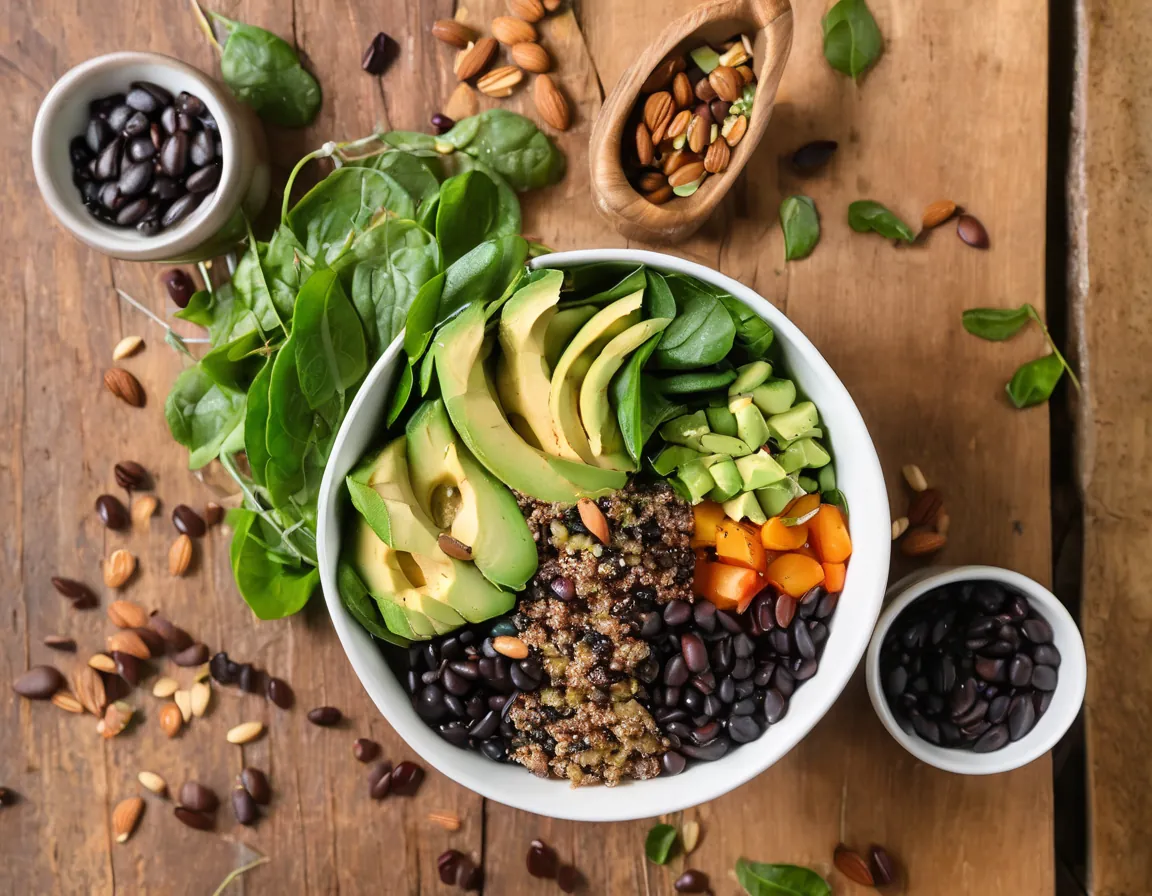 Ensalada de Quinoa Mediterránea con Verduras Asadas