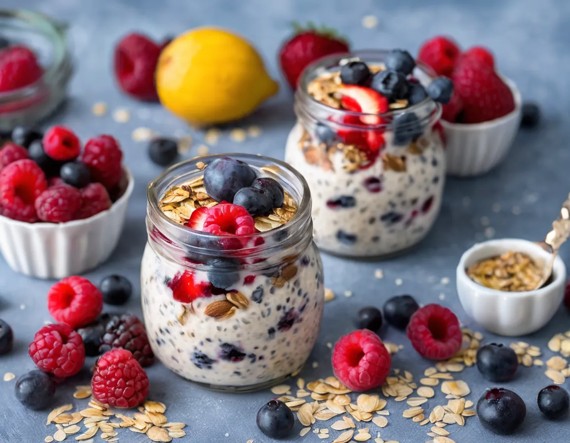 Gachas de Avena con Frutas y Semillas para el Estreñimiento