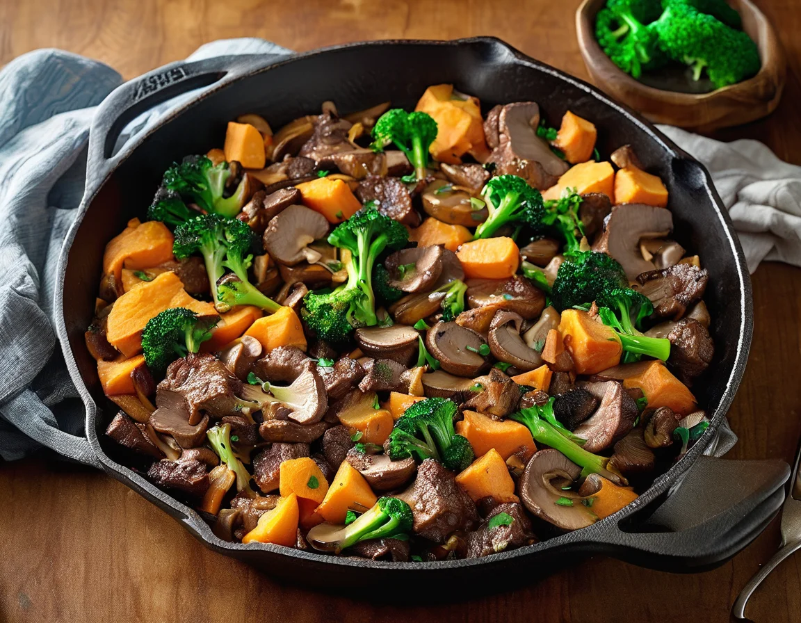 Estofado de Ternera con Setas y Alcachofas