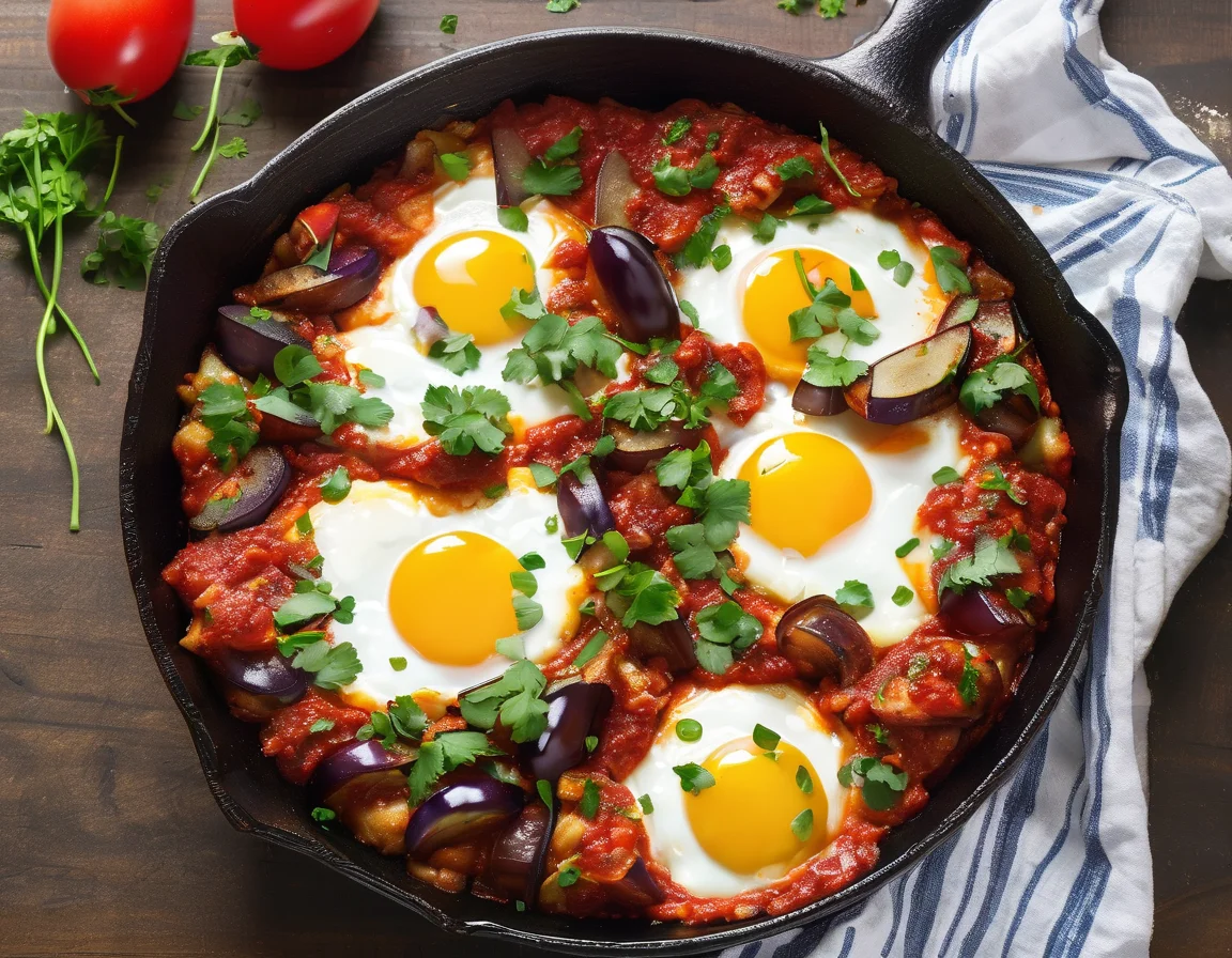 Shakshuka de Berenjena Amigable con Hashimoto