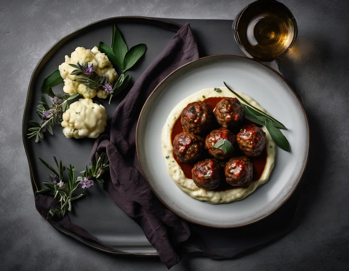 Estofado de Ternera con Coliflor al Azafrán