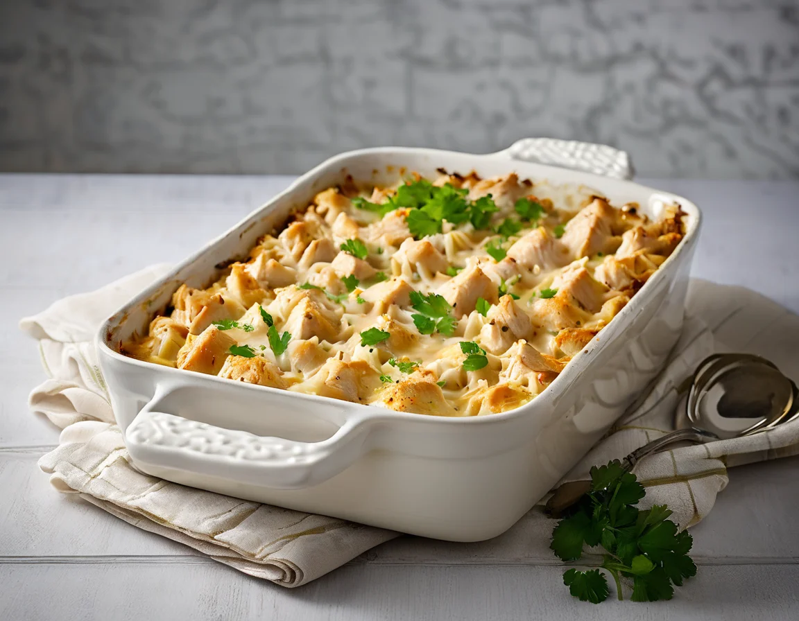 Pollo al Limón con Fideos Blancos