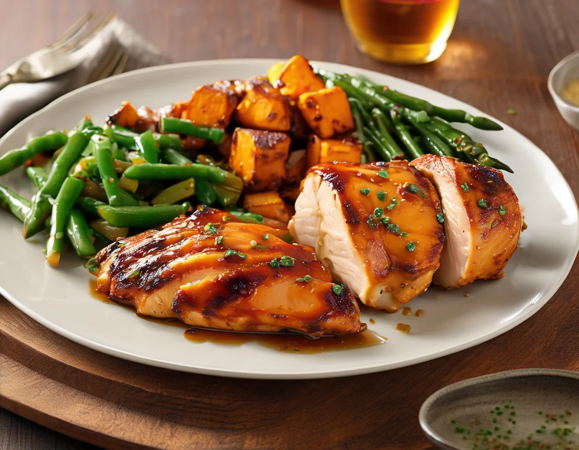 Pollo al Romero con Puré de Boniato Ibérico