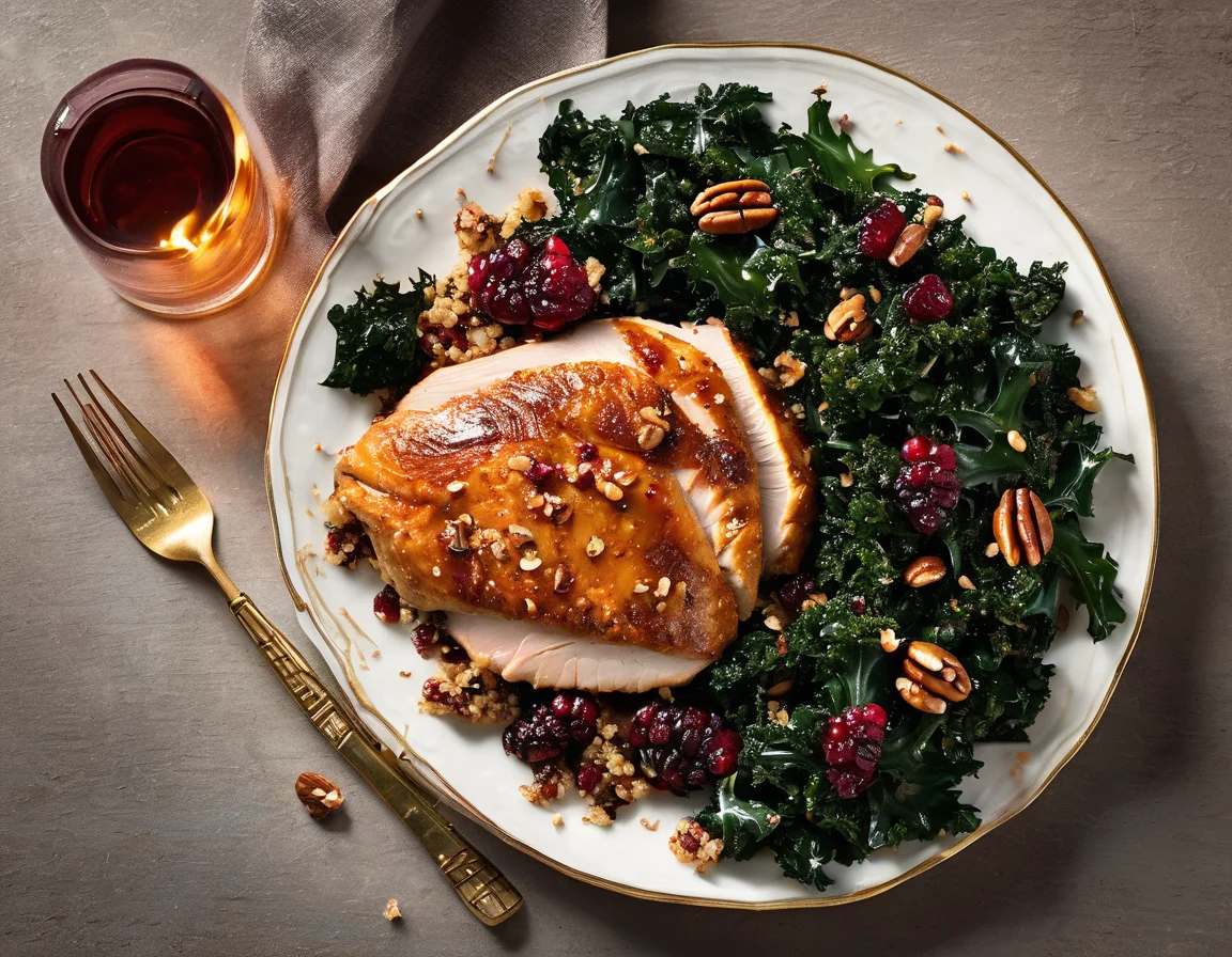 Pechuga de Pavo con Kale a la Española