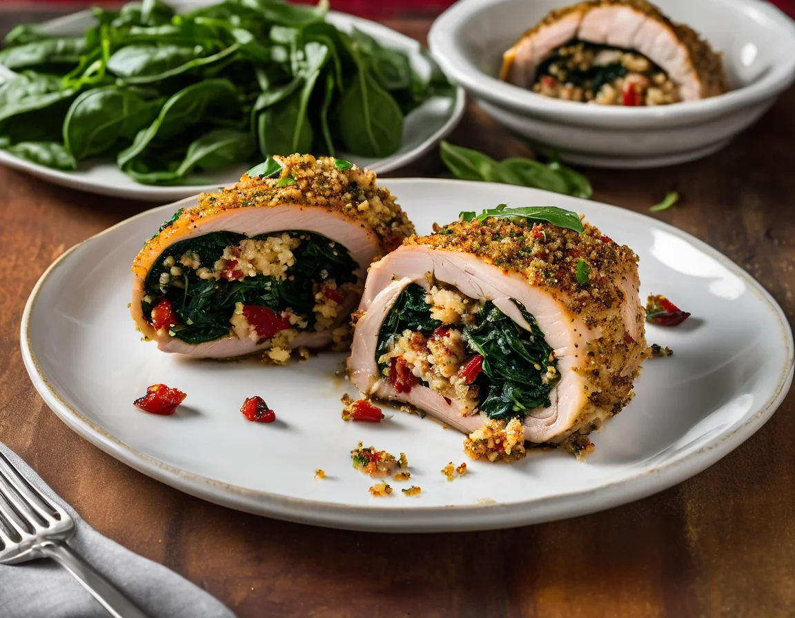 Pavo con Quinoa Mediterránea y Salsa de Limón y Hierbas