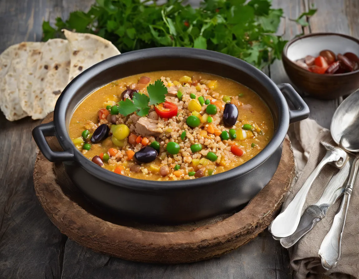 Moqueca de Atún con Quinoa y Verduras