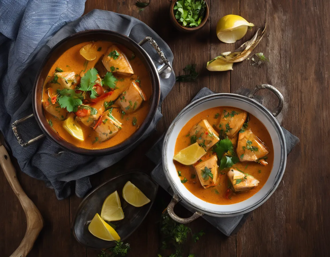 Moqueca de Pescado Baja en Residuos