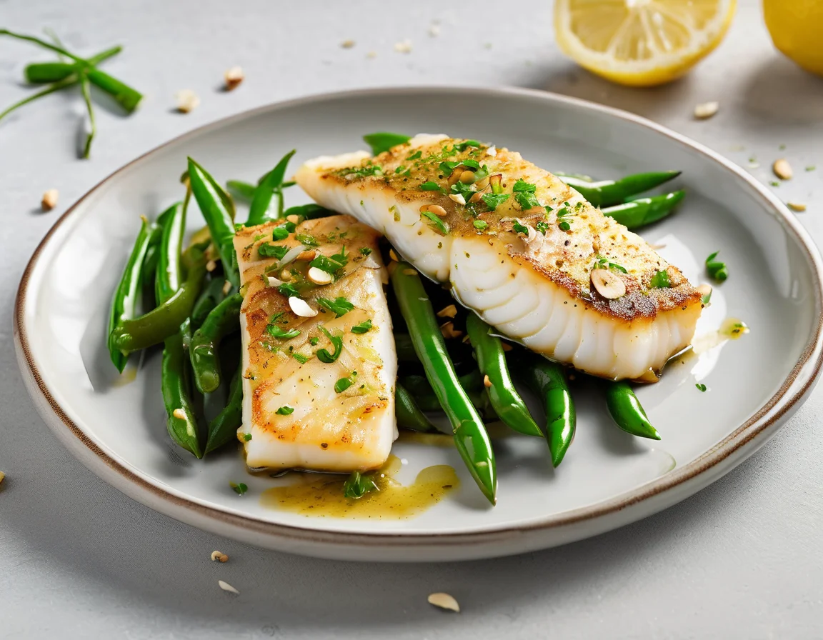 Bacalao con Judías Verdes al Pimentón