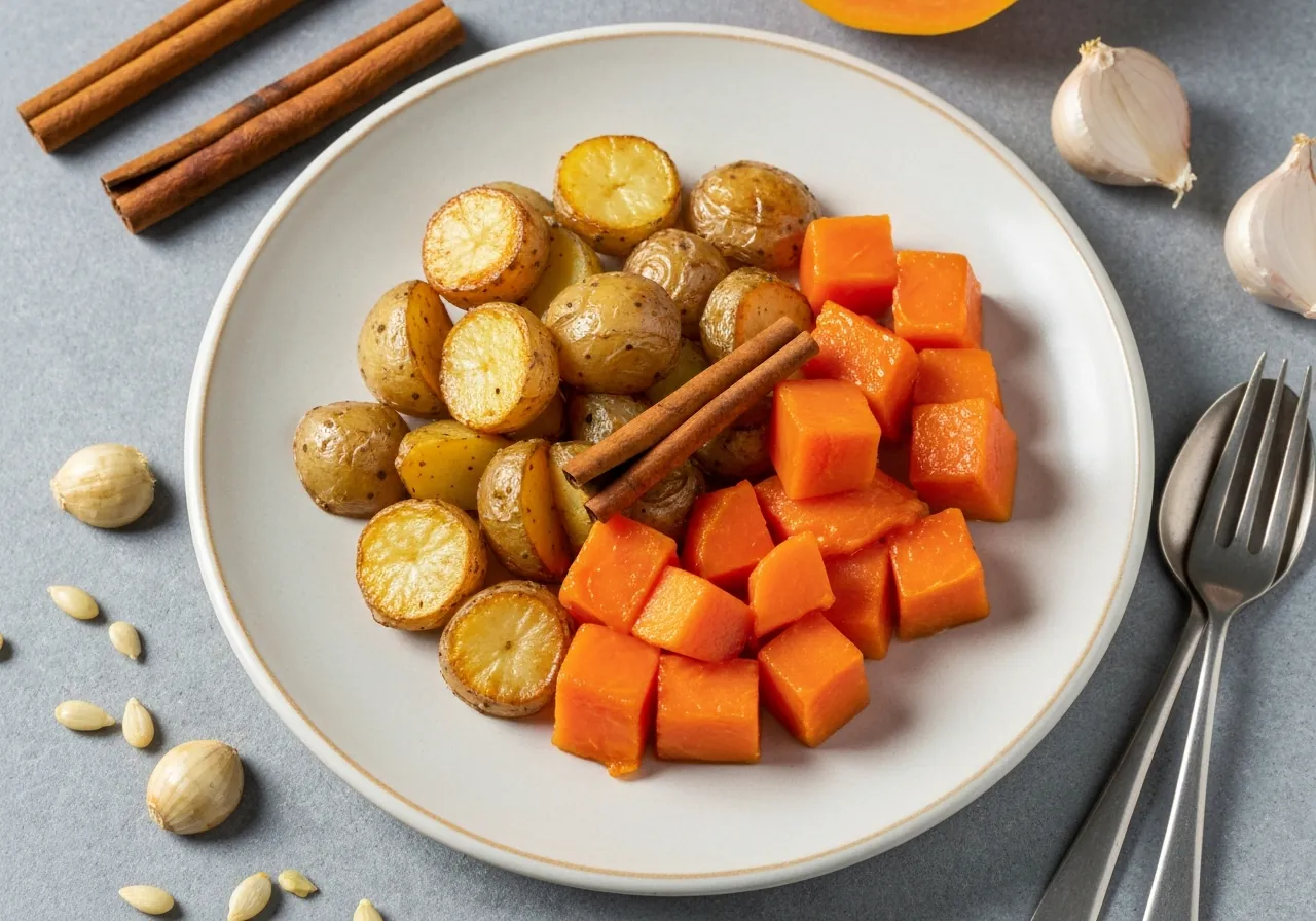 Papaya Asada con Canela y Yogur Griego