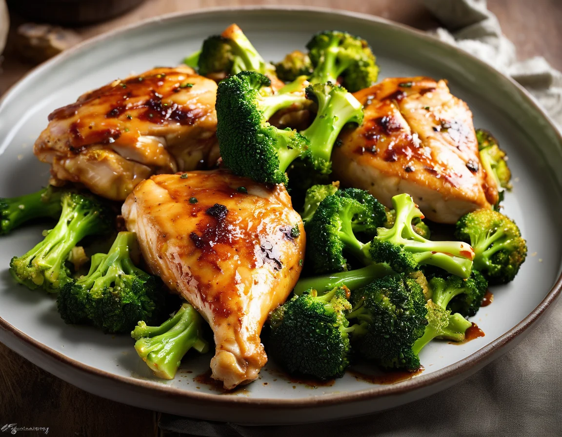 Pollo y Brócoli a la Canadiense para la Resistencia a la Insulina