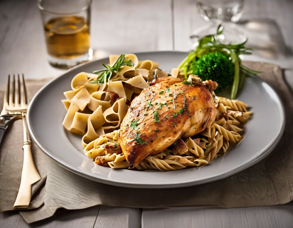 Pollo Bistrot con Pasta Integral