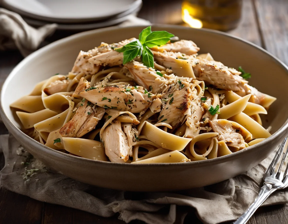 Pollo y Pasta Integral Rústico