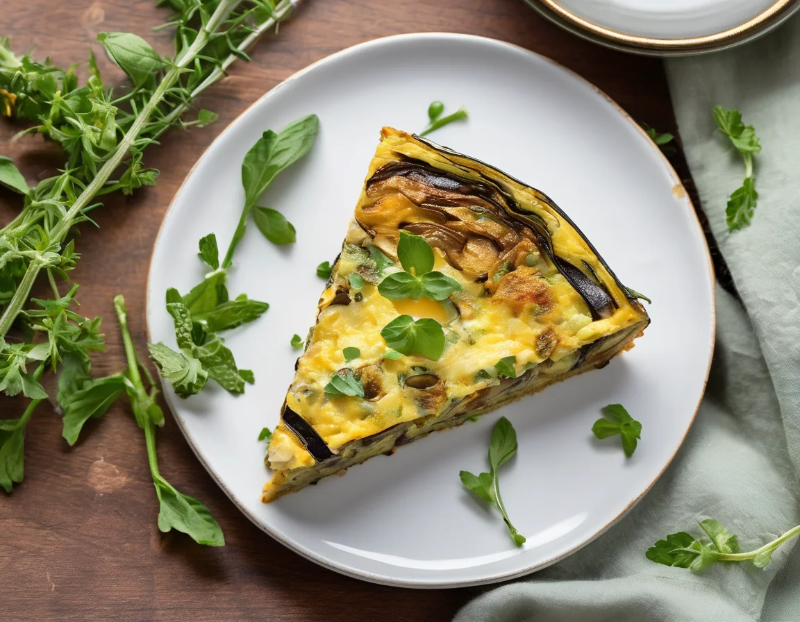 Tortilla de Berenjena y Huevo al Horno