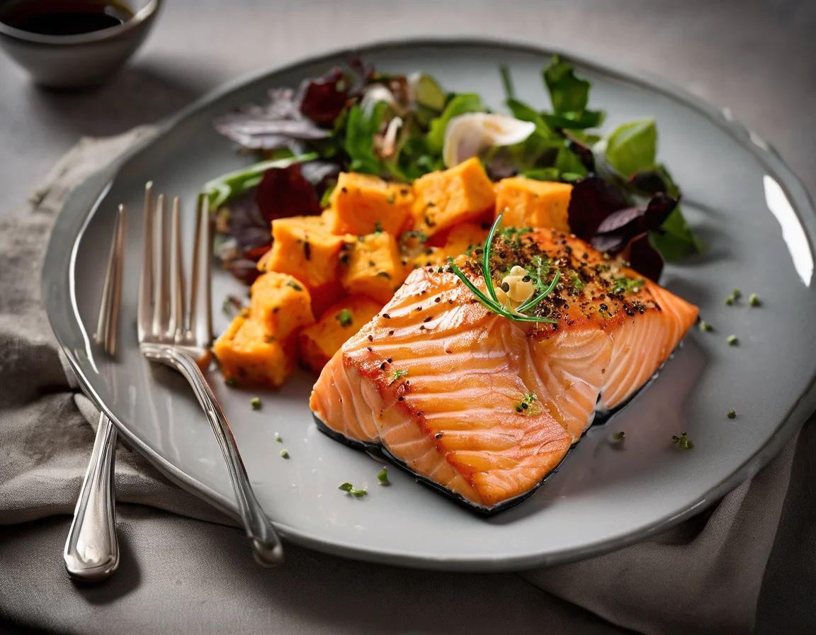 Desayuno Latino de Salmón y Papa para EII