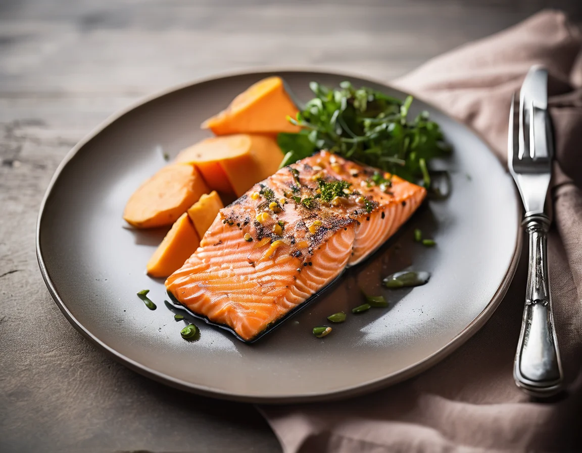 Desayuno Rústico Italiano con Salmón y Batata