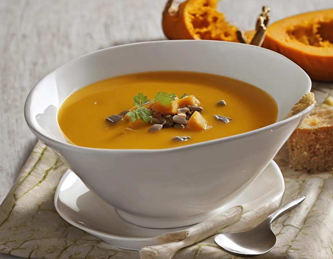 Sopa de Calabaza Canadiense de Baja Carga Glucémica