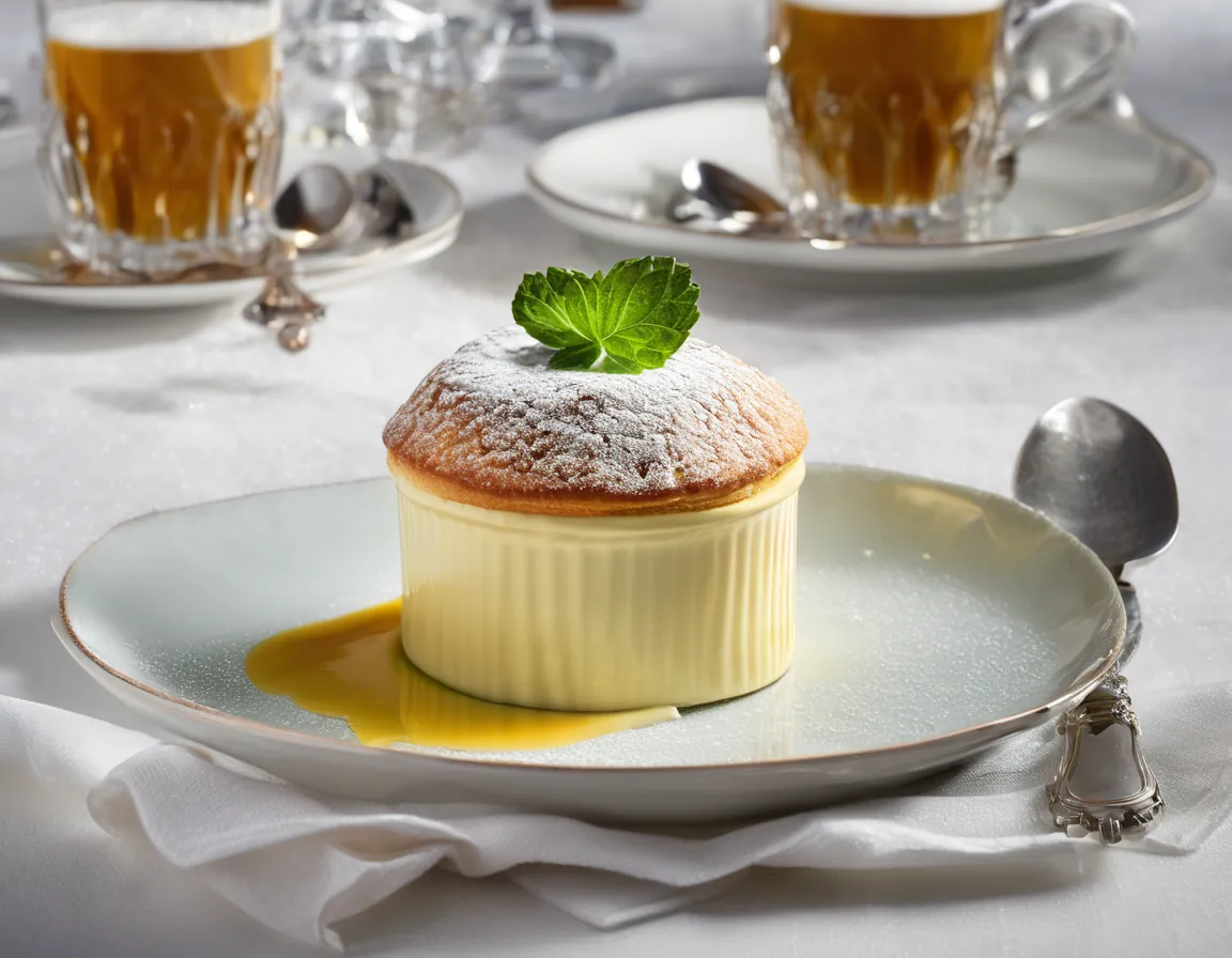 Soufflé de Espinacas Ligero a la Francesa