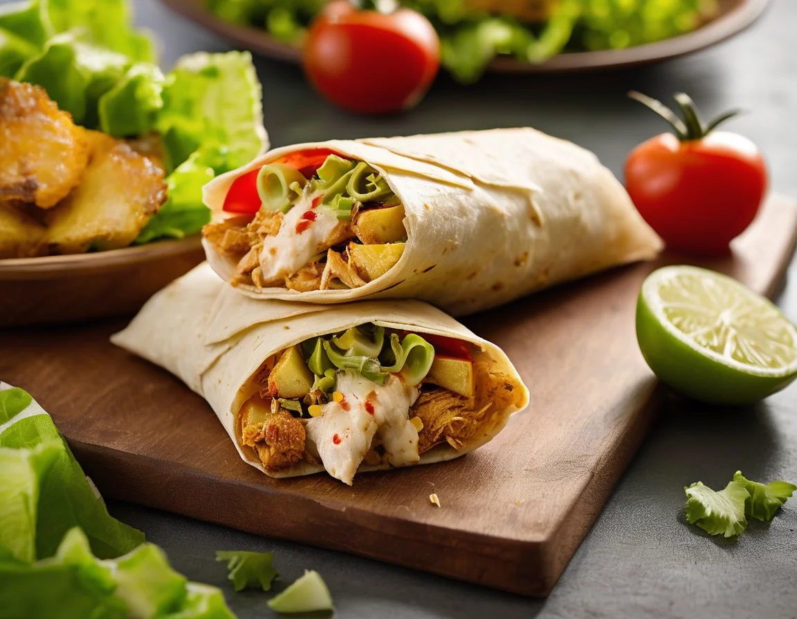 Pollo Mediterráneo con Papas al Horno y Ensalada de Garbanzos