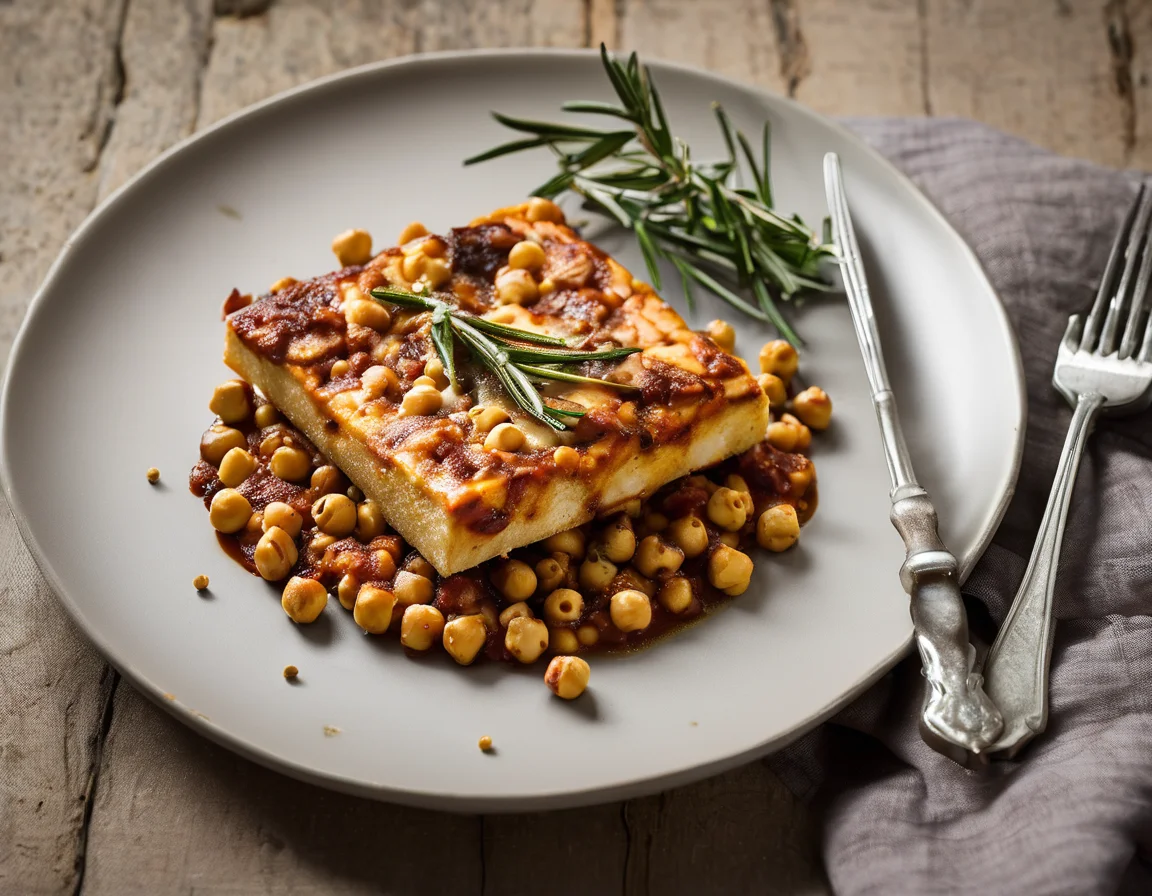 Tofu al Horno con Coliflor a la Española